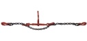 Dvoudílný upínací řetěz s ráčnovým napínákem tř.80